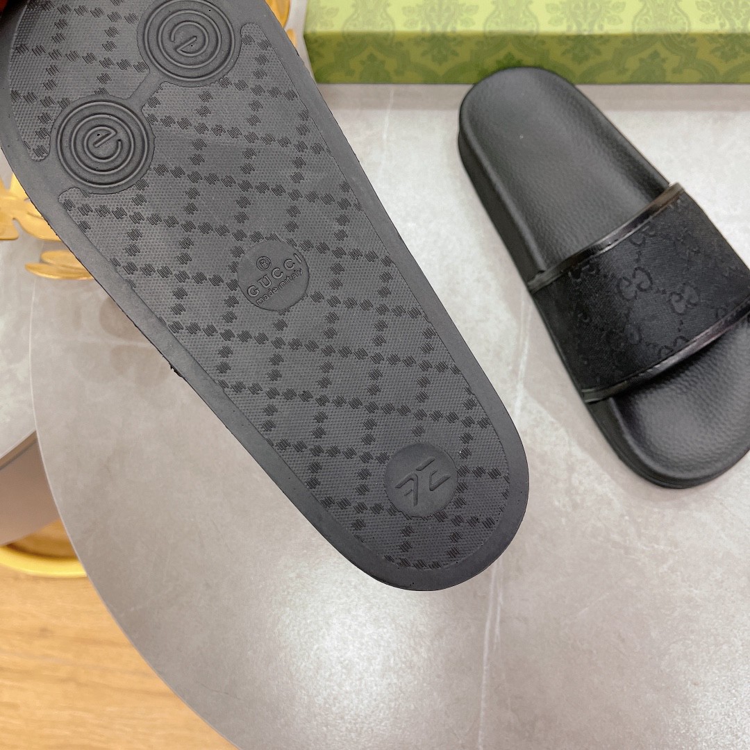 Gvc*1 Women’s GG Slide Sandal Black For Women 407345