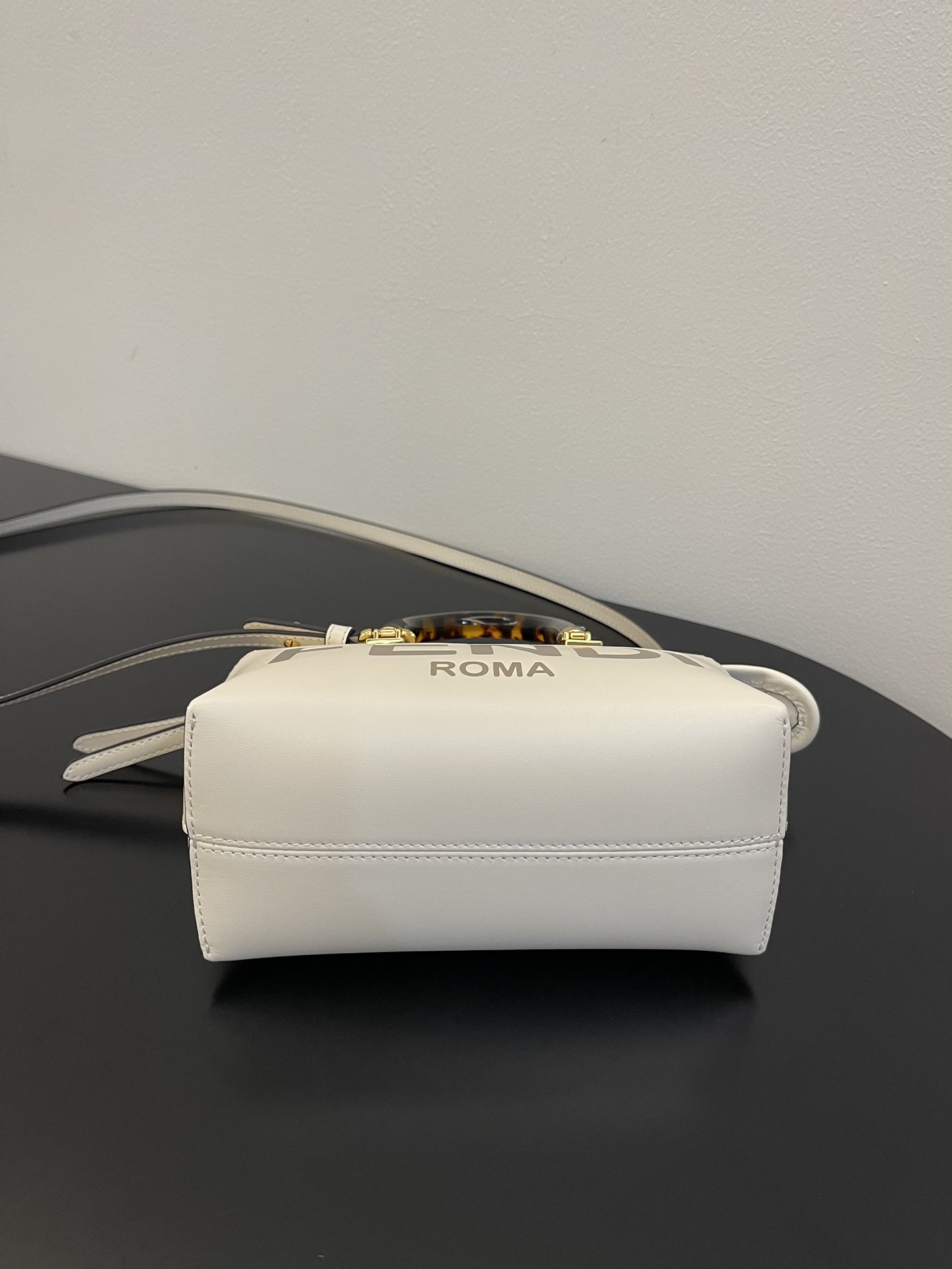 F**di By The Way White Mini Bag For Woman 17cm/6.5in