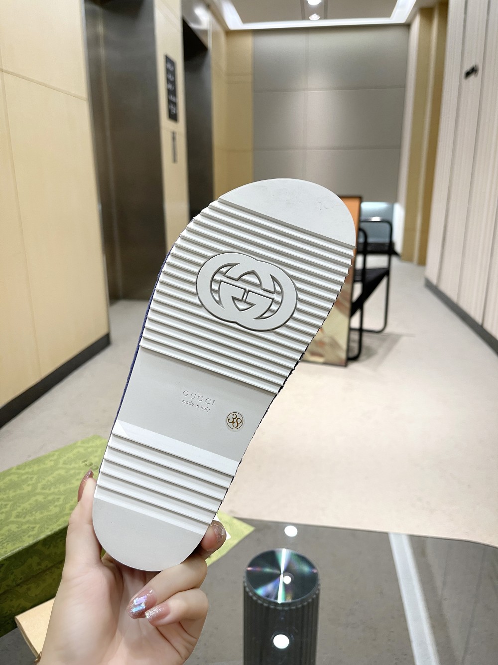 Gvc*1 Women’s GG Platform Sandal Pink For Women GG