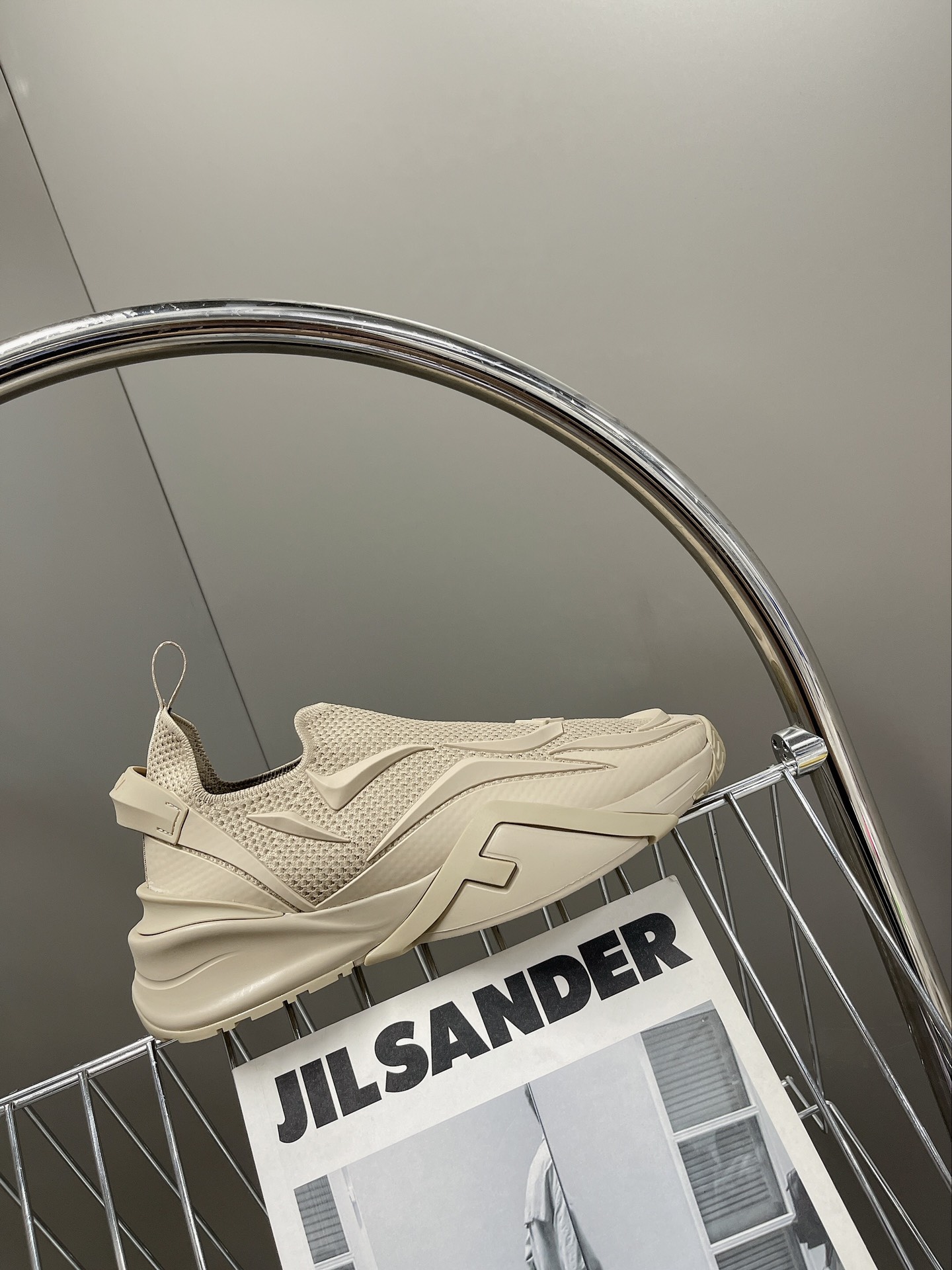 F**di Low Trainers Sneakers Beige For Women