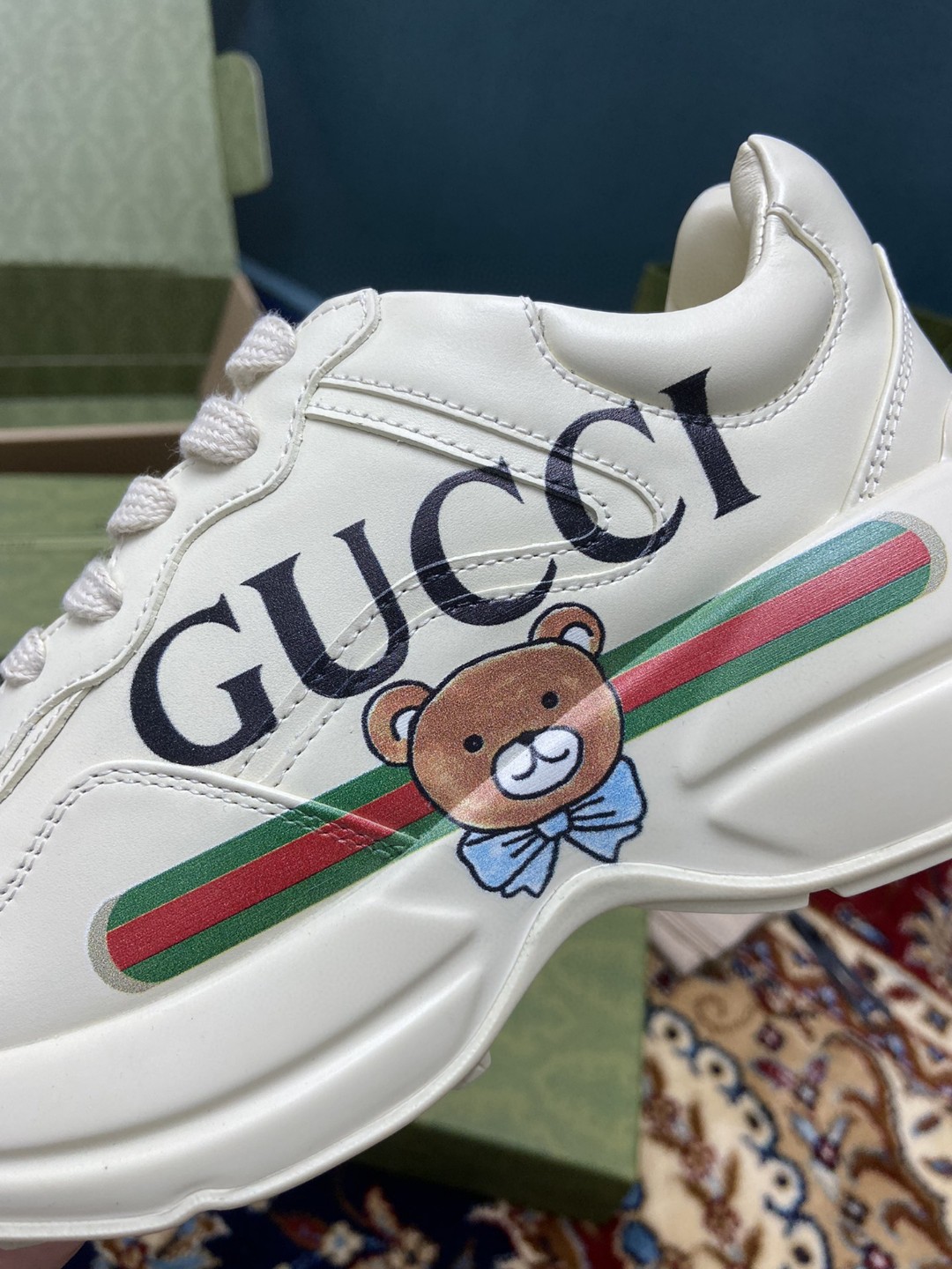 Gvc*1 KAI x Gvc*1 Rhyton Sneaker White Ivory For Men 660020-DRW00-9522