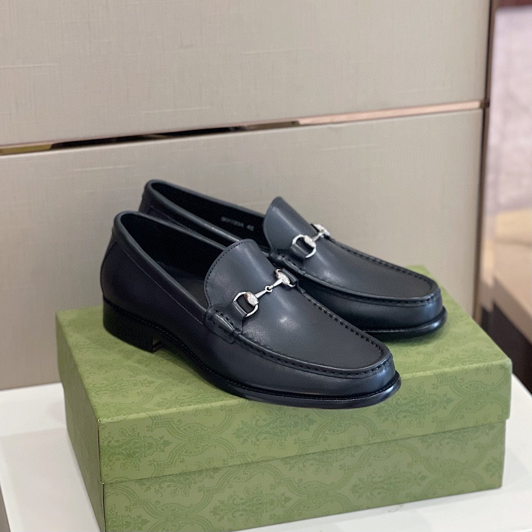 Gvc*1 Men’s 1953 Horsebit Loafer Black For Men 307929 BLM00 1000