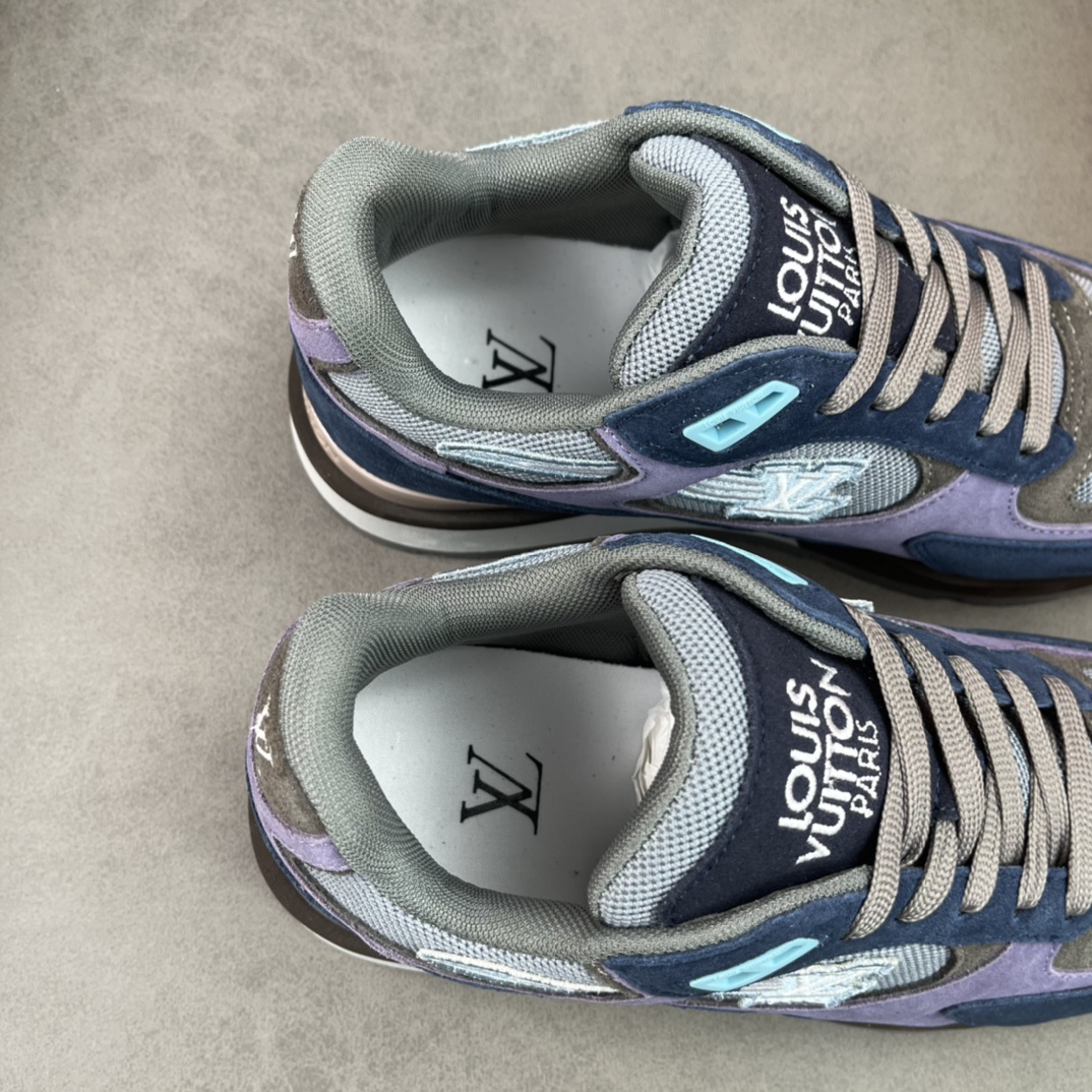 L0vis Vvtt0n Run Away Sneaker Blue For Men LV 1A9J03