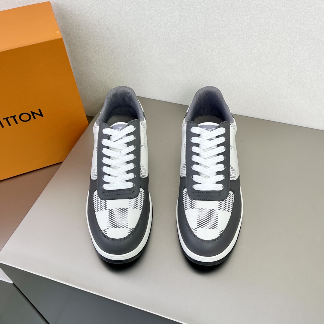 L0vis Vuittion Rivoli Sneaker Black For Men LV