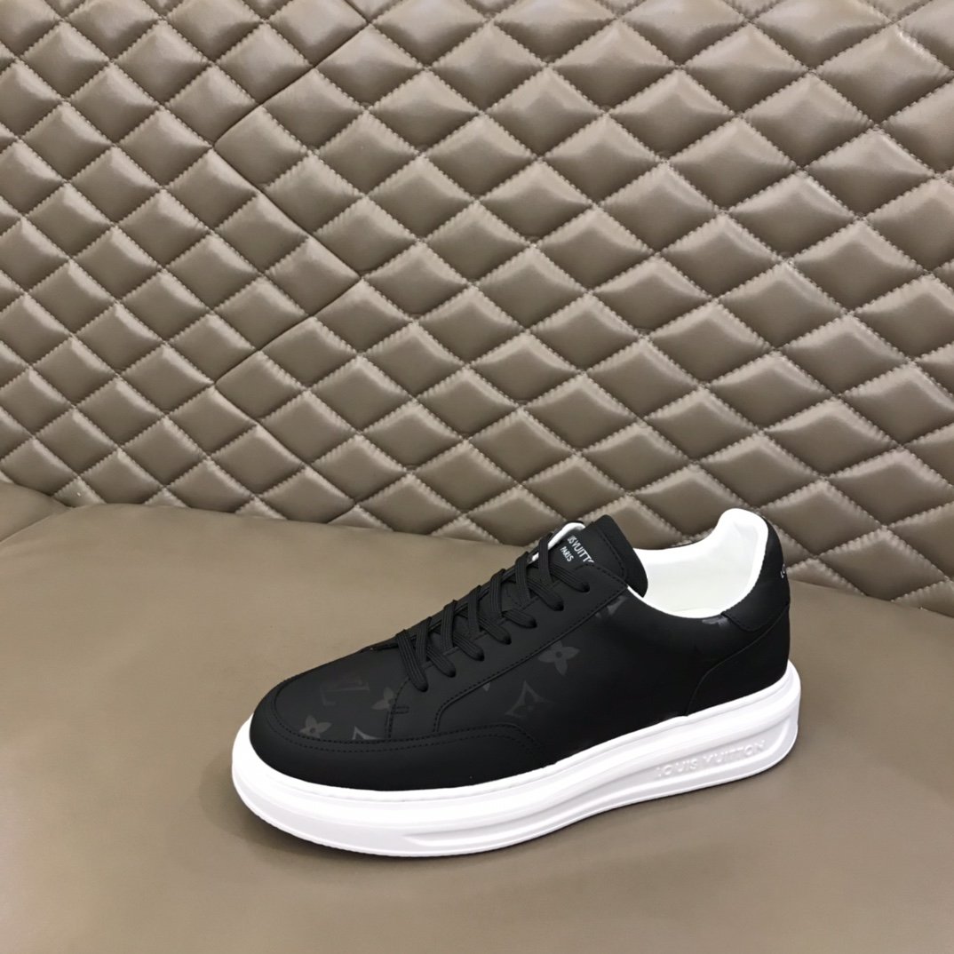 L0vis Vuittion Beverly Hills Sneaker Black For Men LV