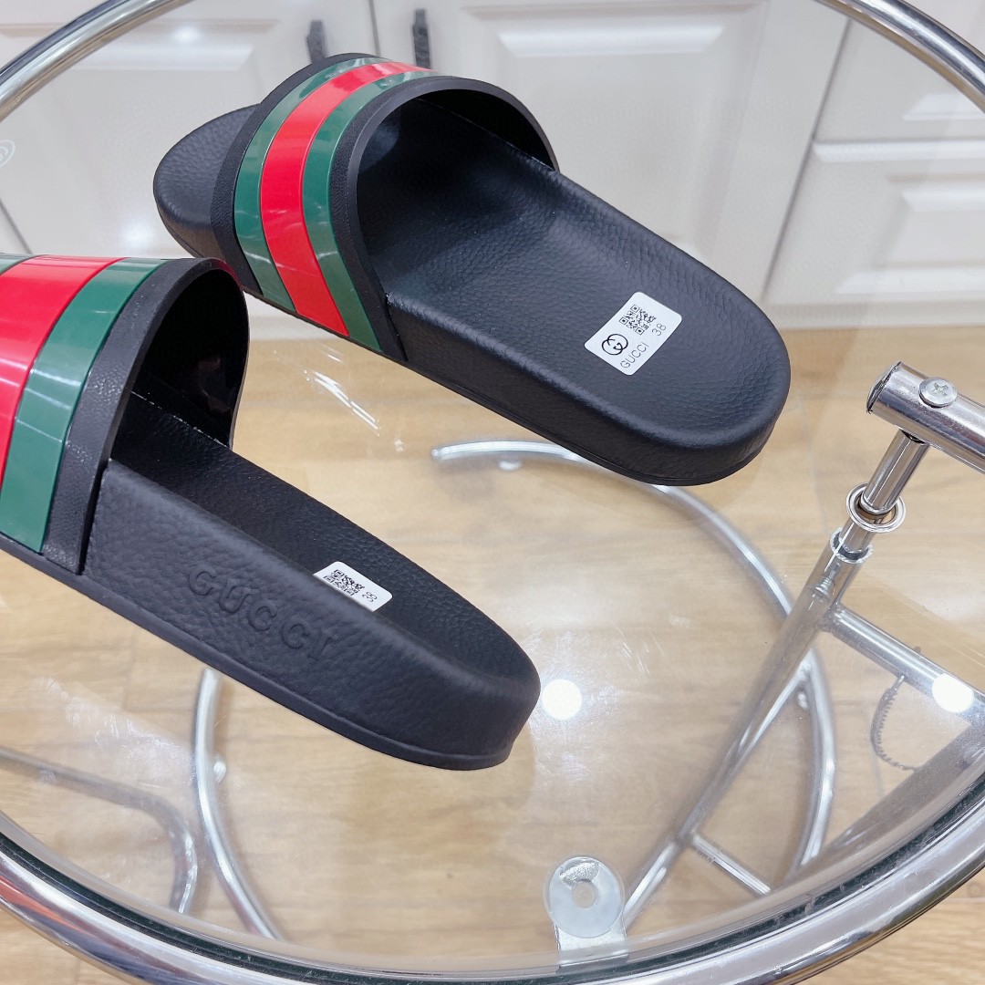 Gvc*1 Women’s Slide Sandal With Web Black For Women 407345