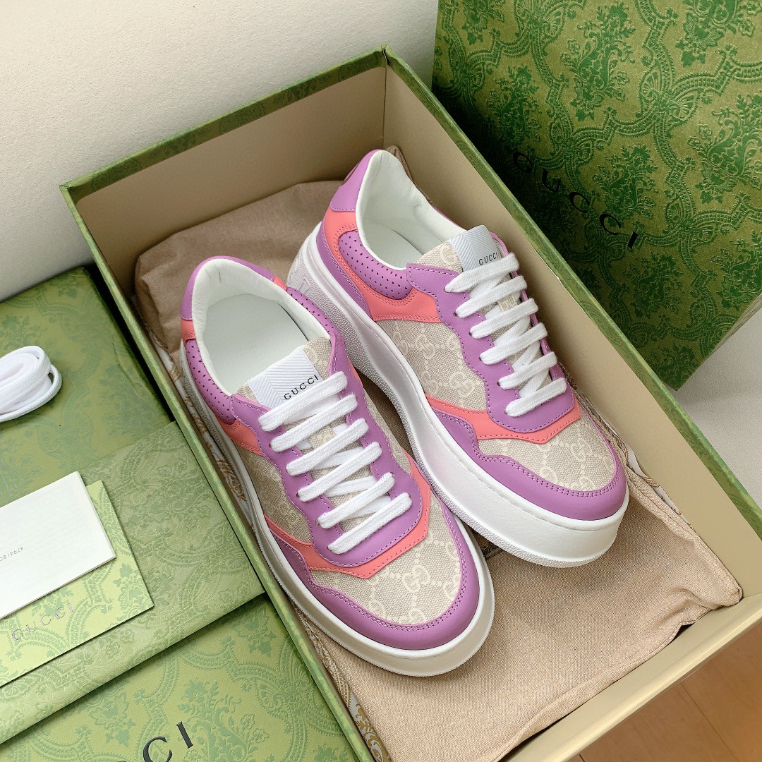 Gvc*1 Men’s GG Sneaker Pink And Purple Svp*me For Men ‎‎670408 UPG90 5471
