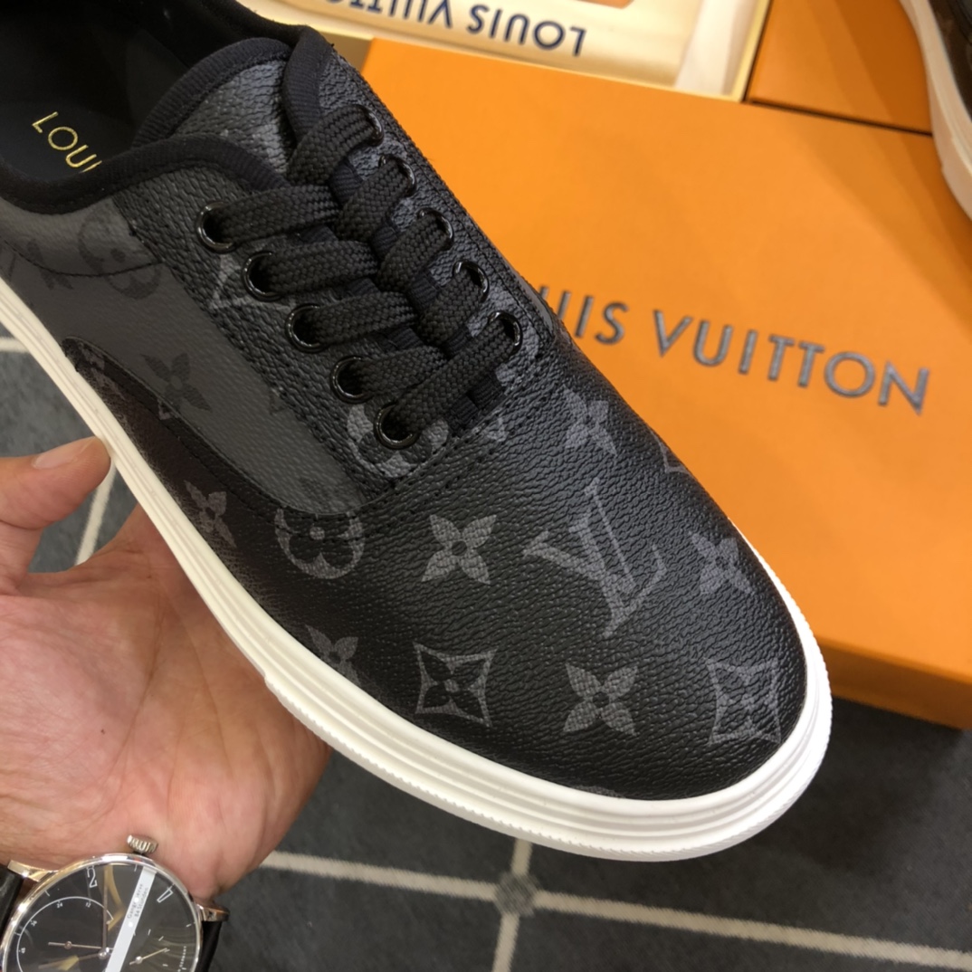 L0vis Vvtt0n LV Trocadero Richelieu Sneaker Black For Men LV