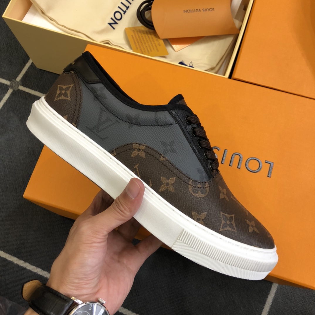 L0vis Vvtt0n LV Trocadero Richelieu Sneaker Brown For Men LV