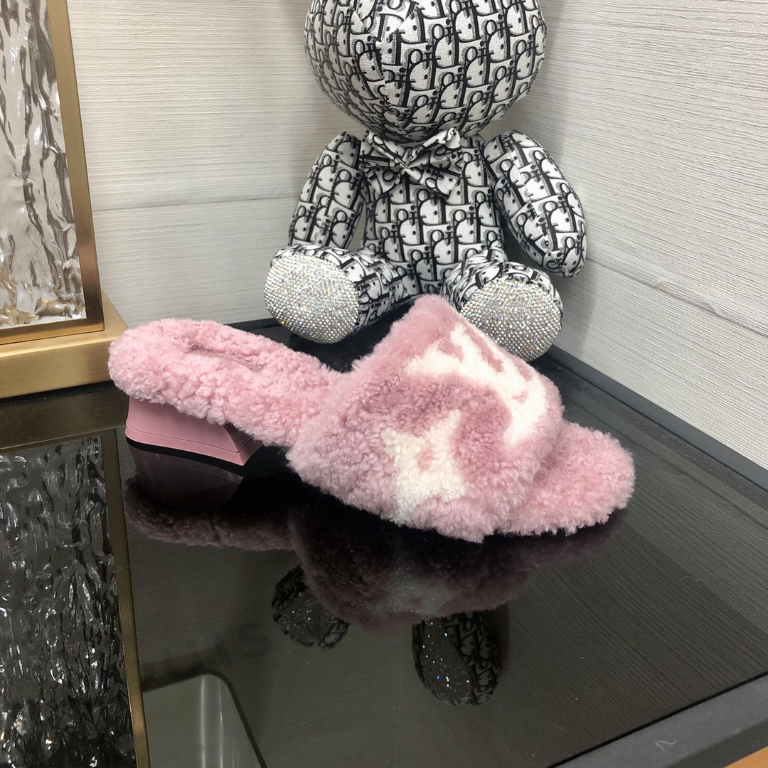 L0vis Vvtt0n Women’s Magnetic Mule Light Pink For Women LV