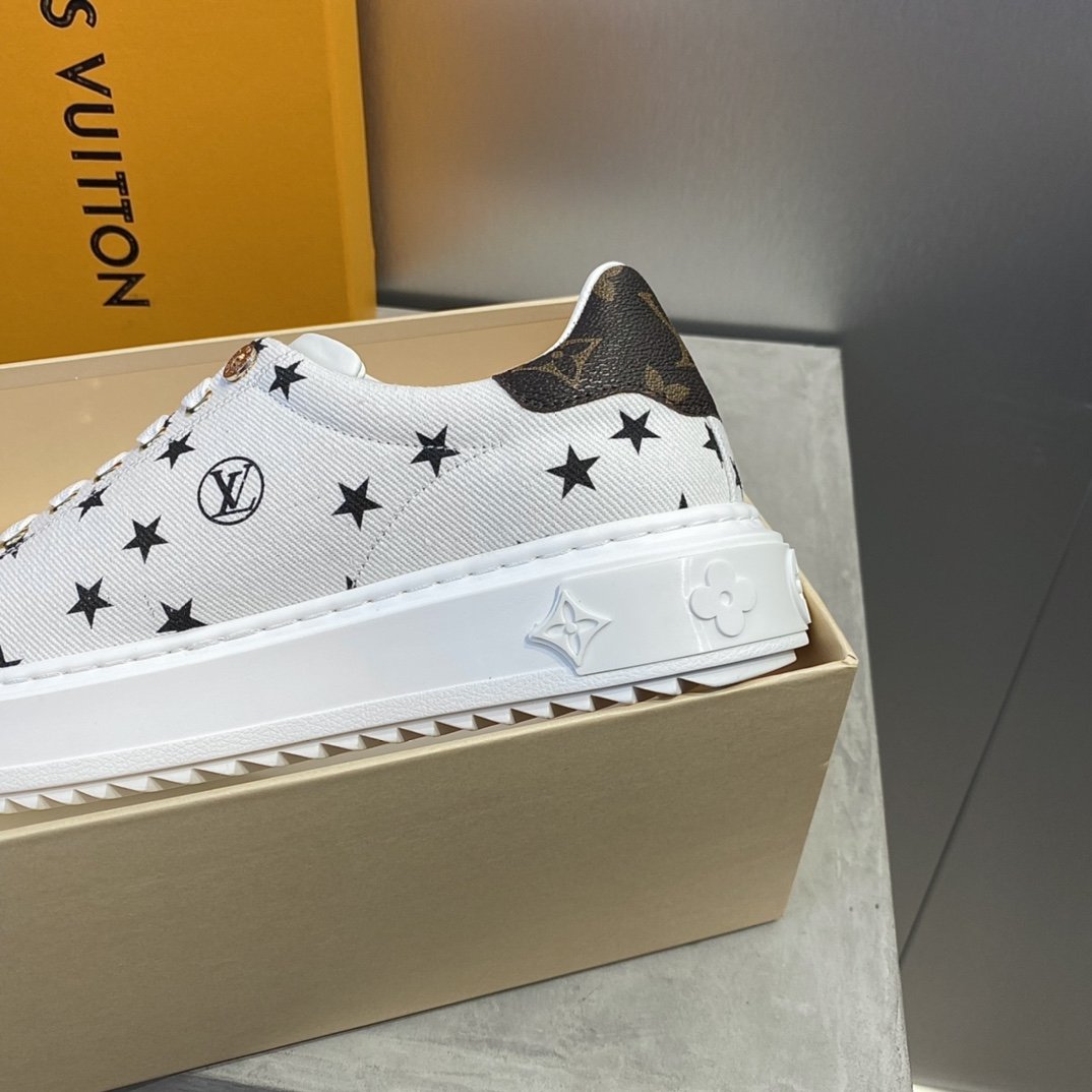 L0vis Vuittion Time Out Sneaker Blue For Men LV