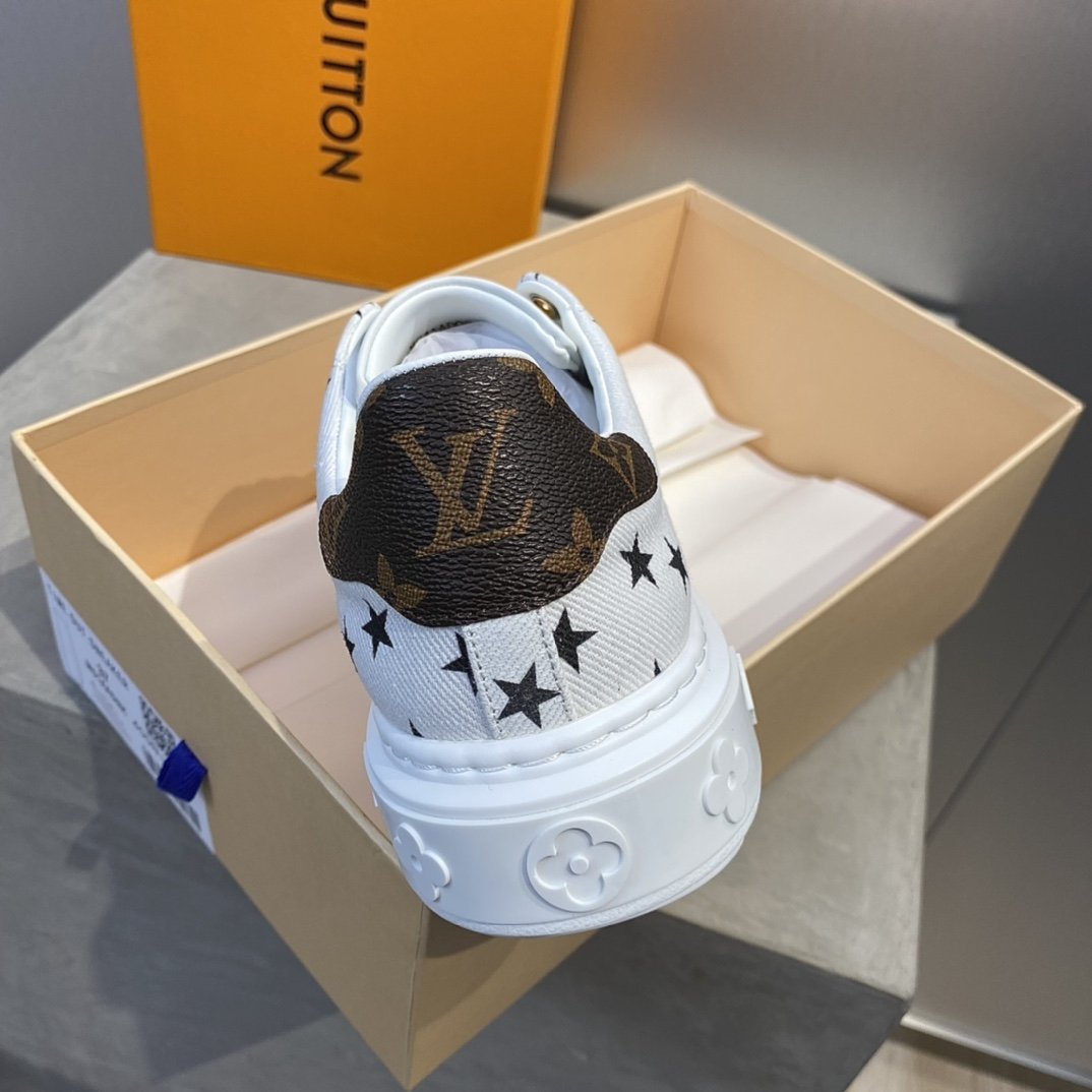 L0vis Vuittion Time Out Sneaker Blue For Men LV