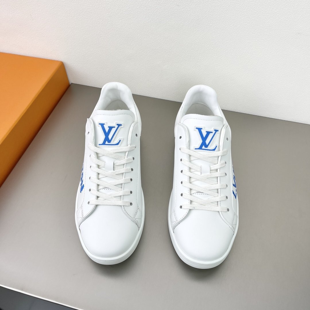 L0vis Vuittion Luxembourg Samothrace Sneaker White For Men LV