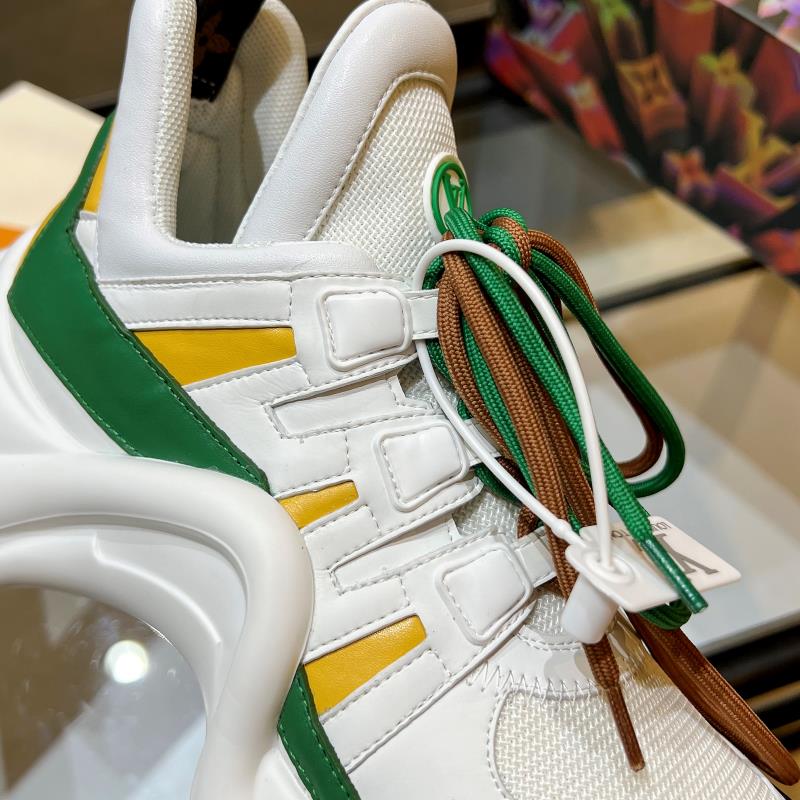 L0vis Vvtt0n Women’s LV Archlight Sneaker White And Green For Women LV