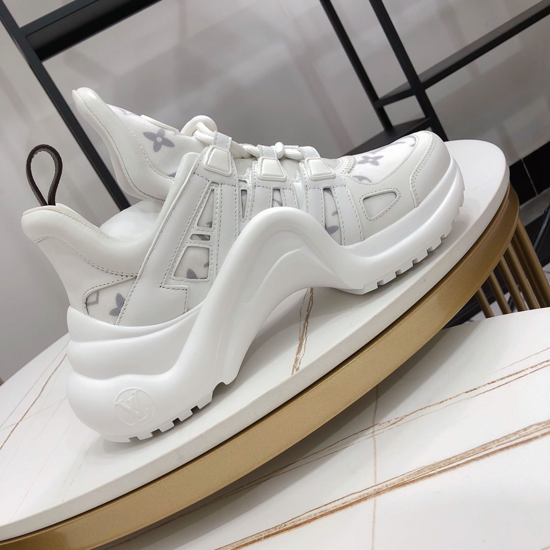 L0vis Vvtt0n Women’s LV Archlight Sneaker White For Women LV