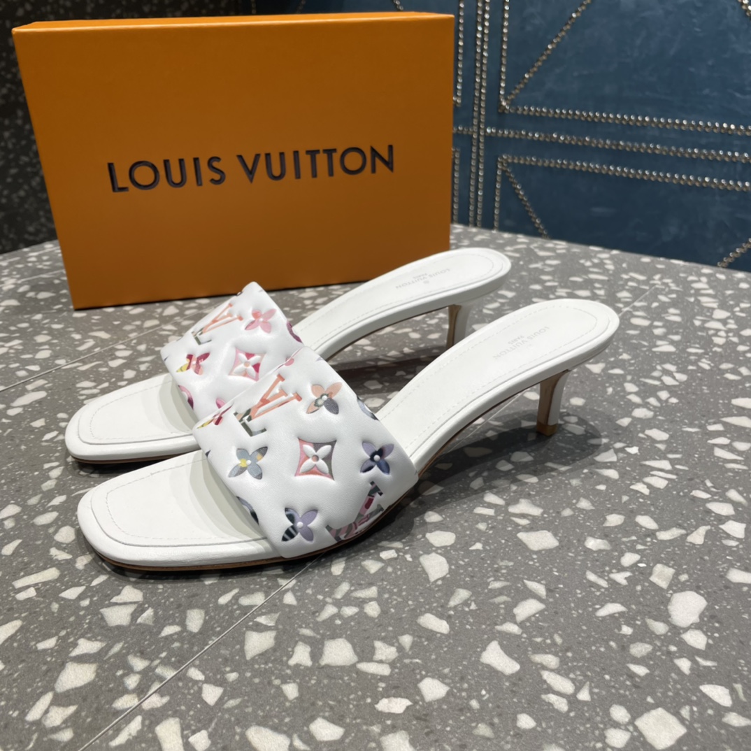 L0vis Vvtt0n Women’s Revival Mule White For Women LV 1AAP7M