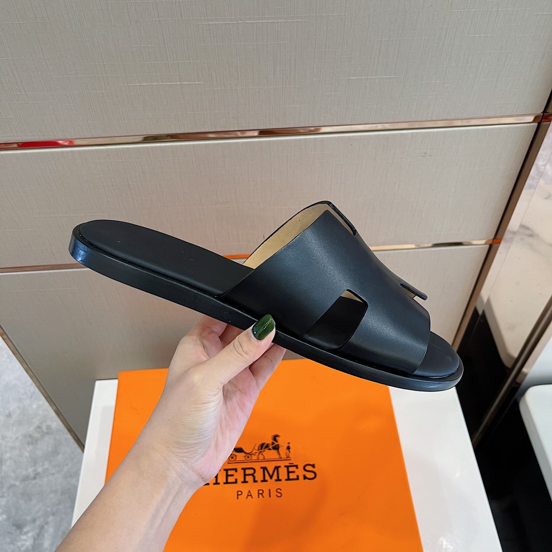 H**me5 Izmir Sandal Black For Men H041141ZH01415