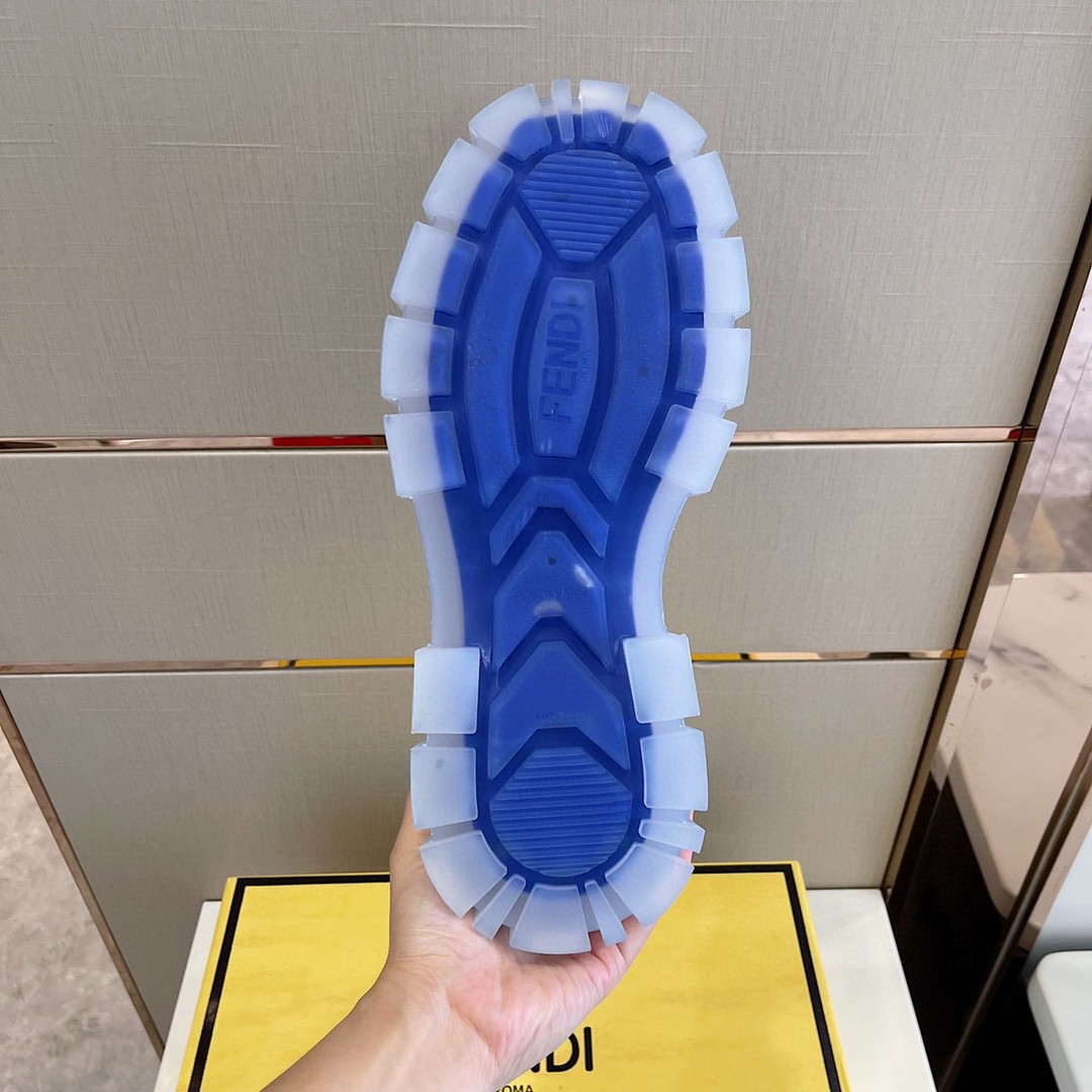 F**di Force Black Boots For Men