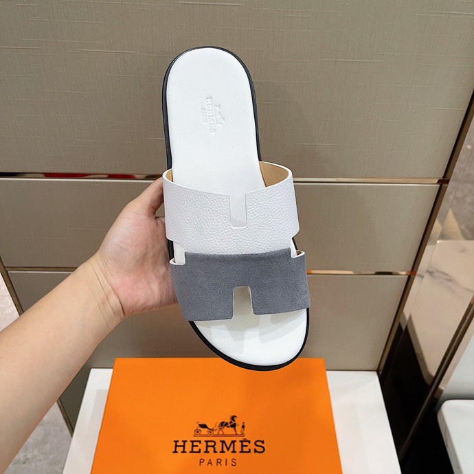 H**me5 Izmir Sandal White And Grey For Men