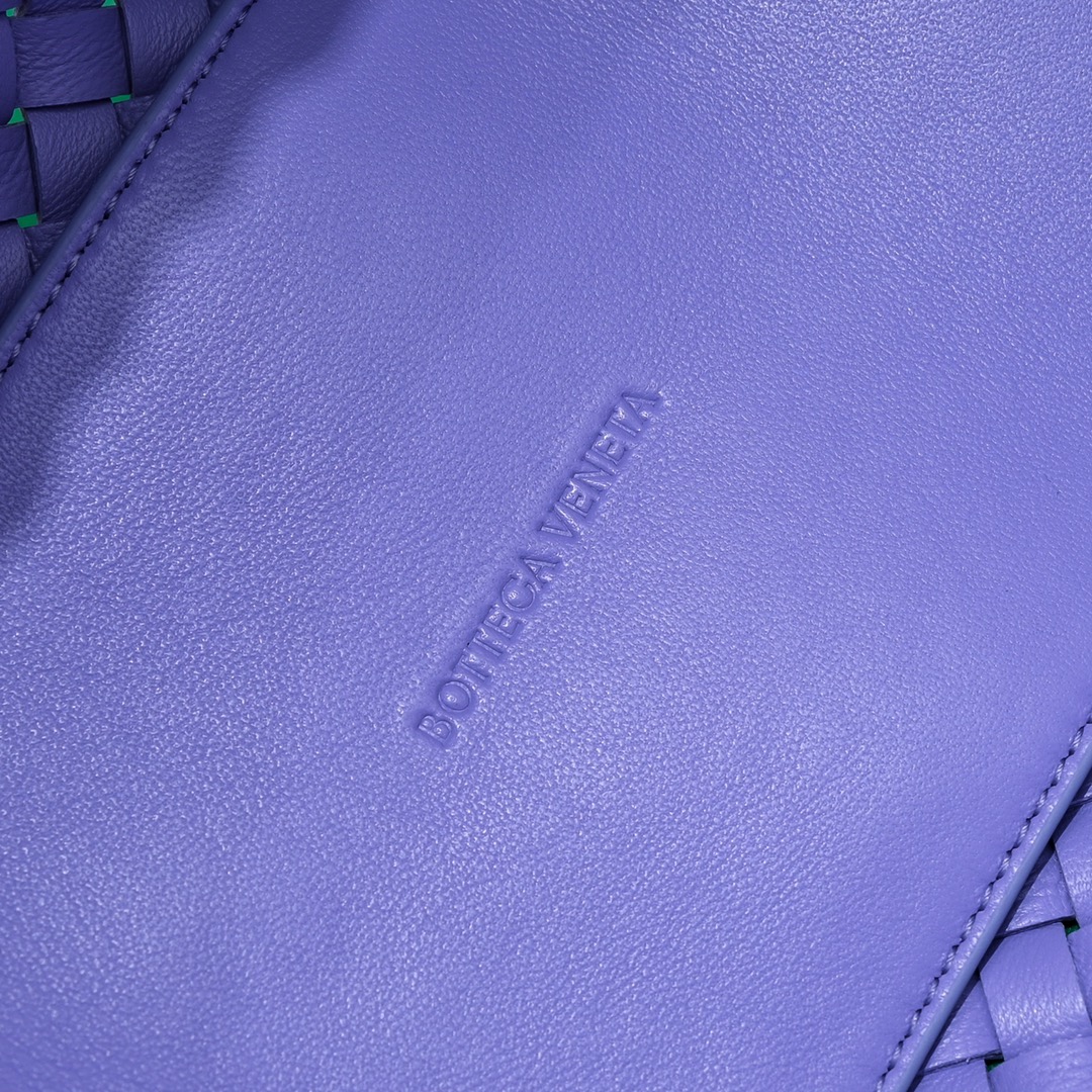 B0tt*ga Ven*ta Mini Cabat Purple, For Women, Women’s Bags 7.9in/20cm