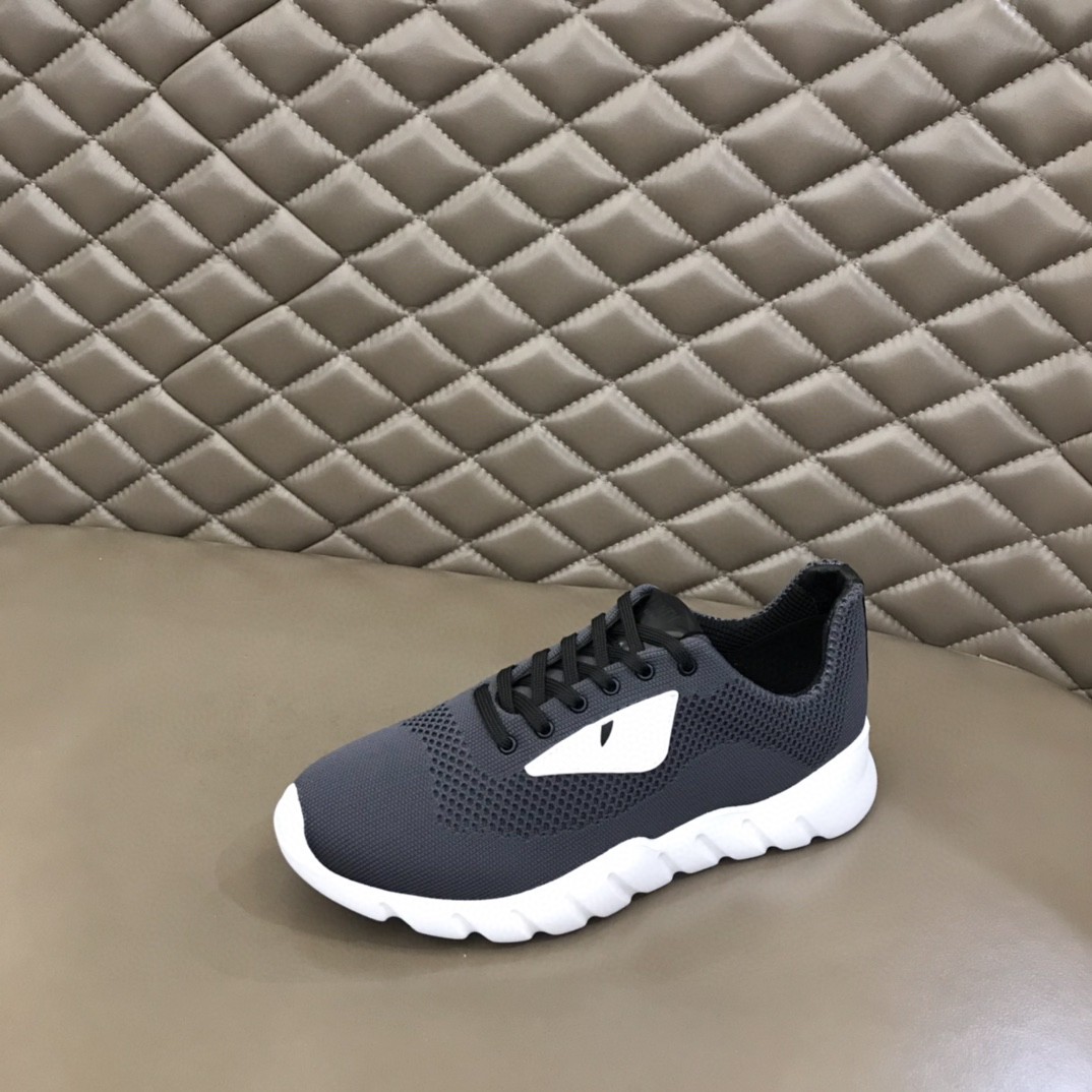 F**di Force Black Sneakers For Men