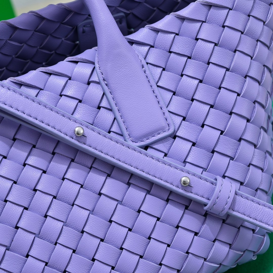 B0tt*ga Ven*ta Mini Cabat Purple, For Women, Women’s Bags 7.9in/20cm