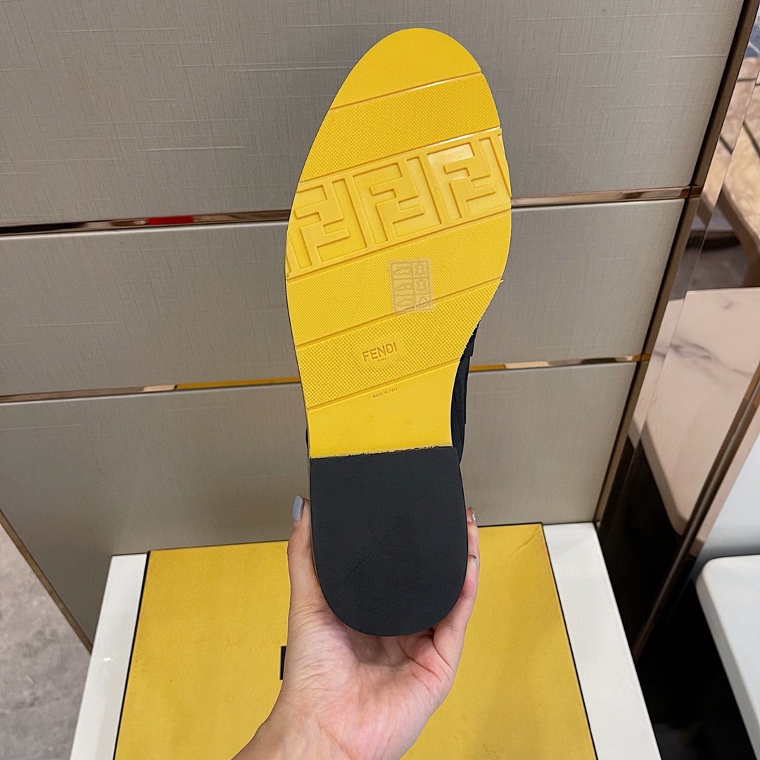 F**di Force Black Shoes For Men