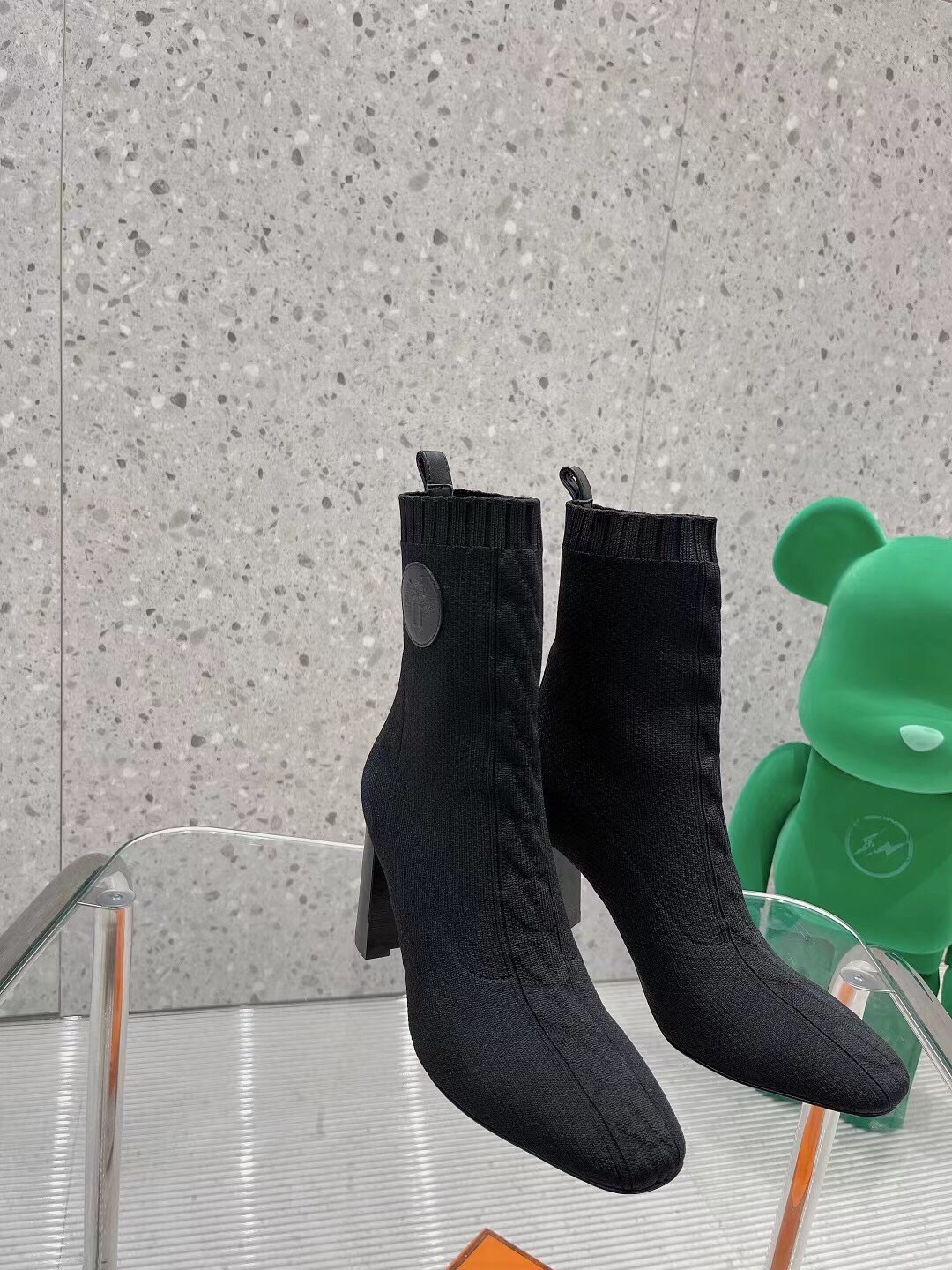 H**me5 Volver 90 Ankle Boots Black For Women 3.5in/9cm H192035Z 02370