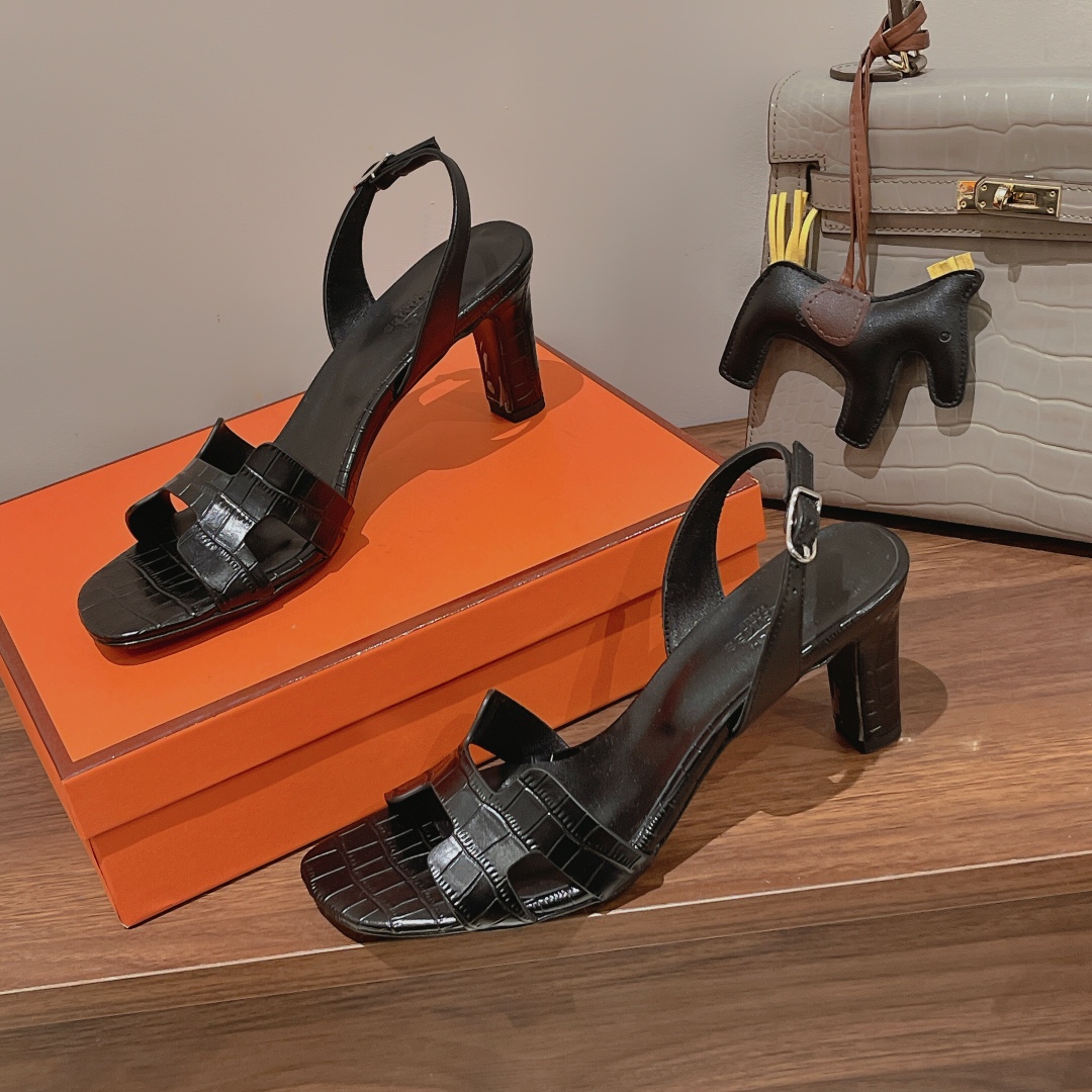 H**me5 Eternite Sandal Black For Women 2.7in/7cm