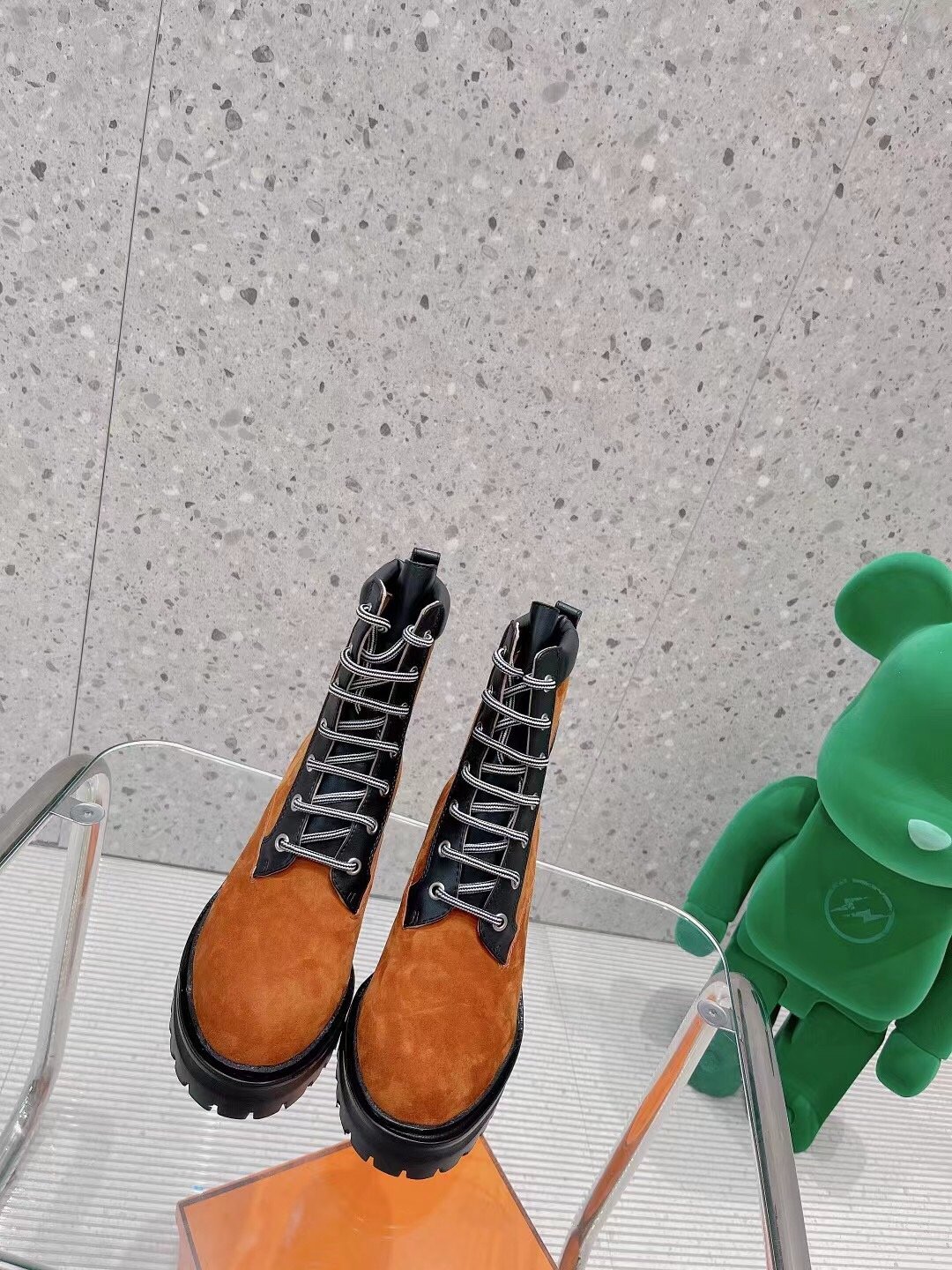 H**me5 Bridge Ankle Boots Brown For Women H202130Z Y4385