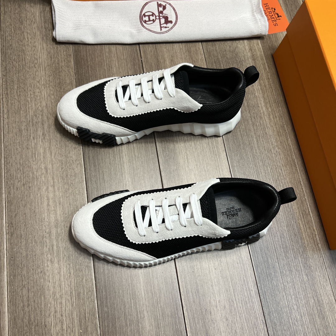 H**me5 Bouncing Sneakers Black And White For Men H221897ZH11390