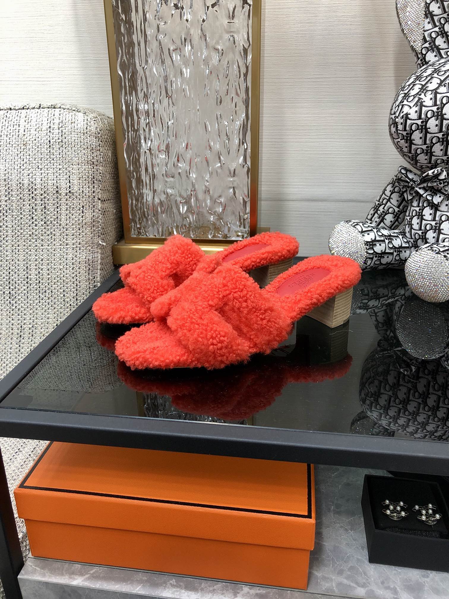 H**me5 Oasis Sandal Red For Women 1.97in/5cm