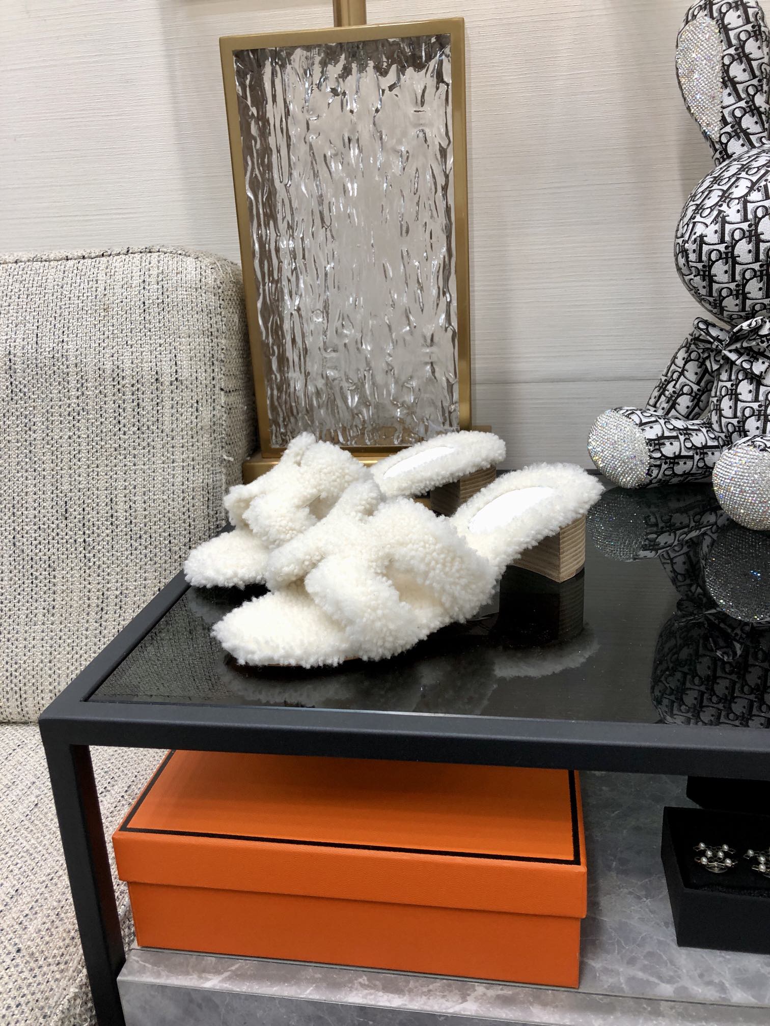 H**me5 Oasis Sandal White For Women 1.97in/5cm