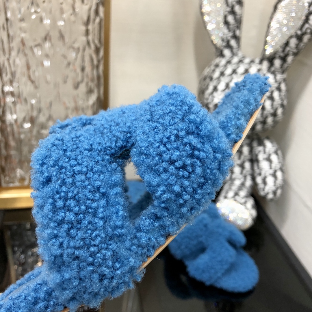 H**me5 Oasis Sandal Blue For Women 1.97in/5cm