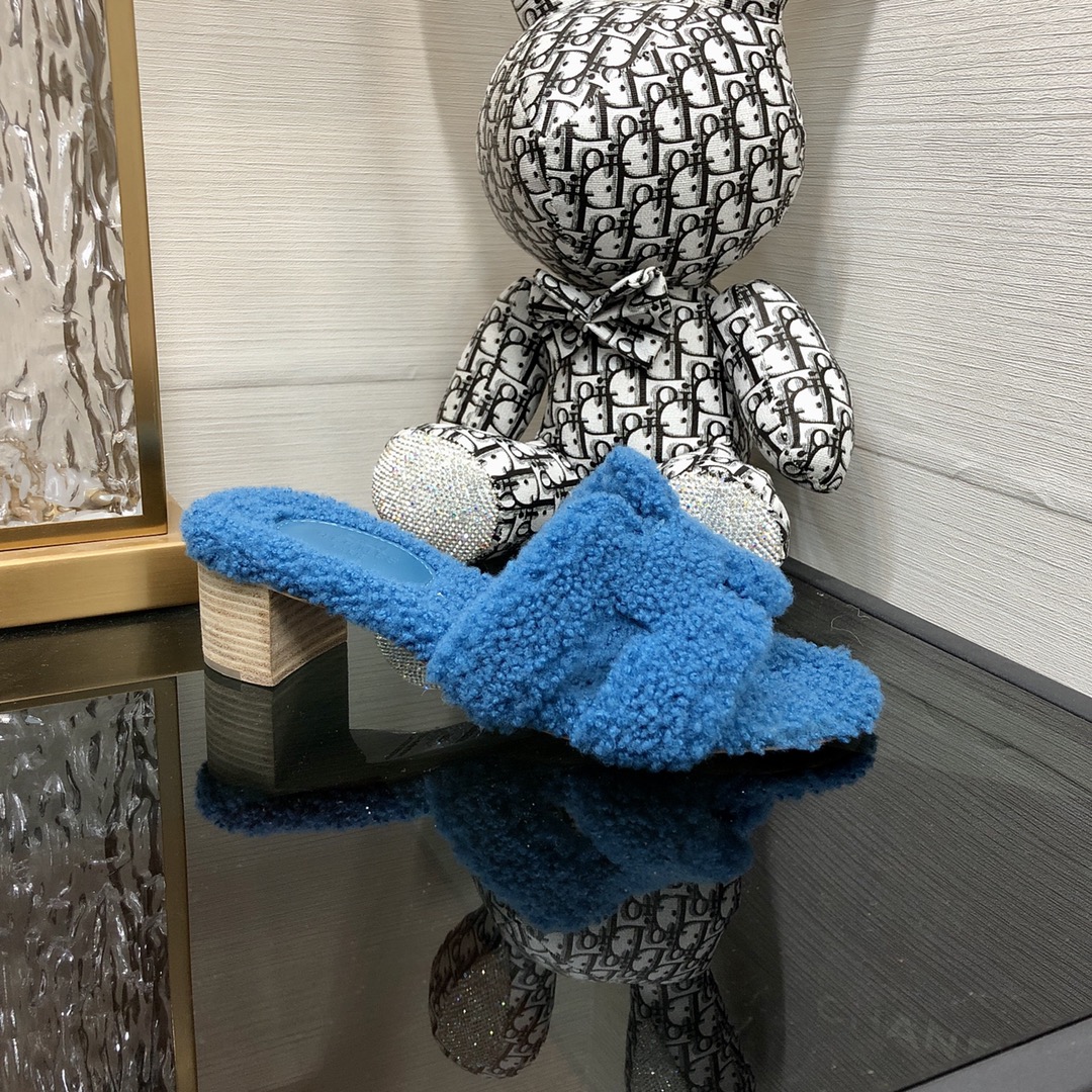 H**me5 Oasis Sandal Blue For Women 1.97in/5cm