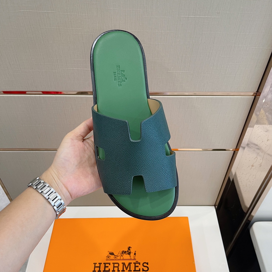 H**me5 Izmir Sandal Dark Green For Men