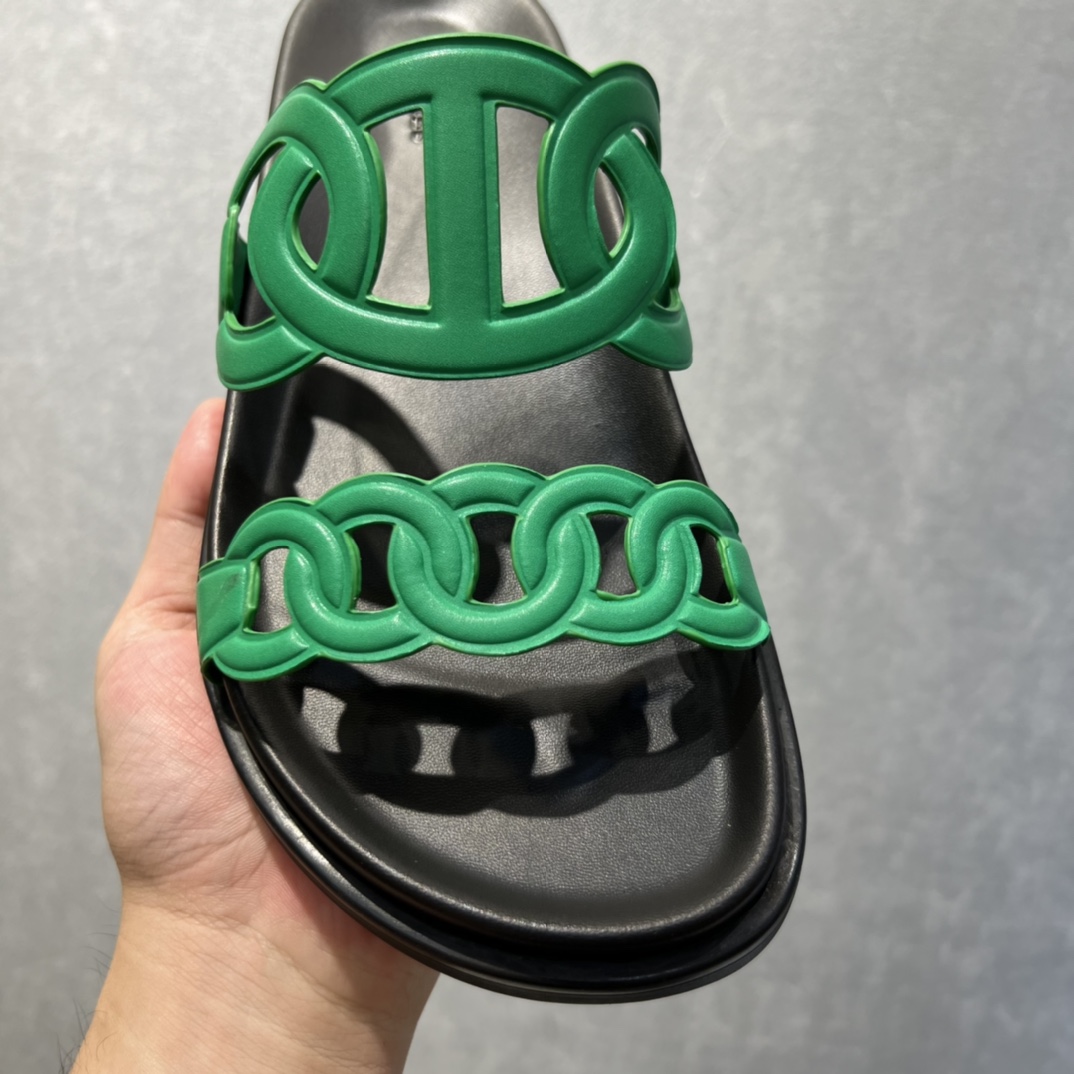 H**me5 Extra Sandals Green For Men