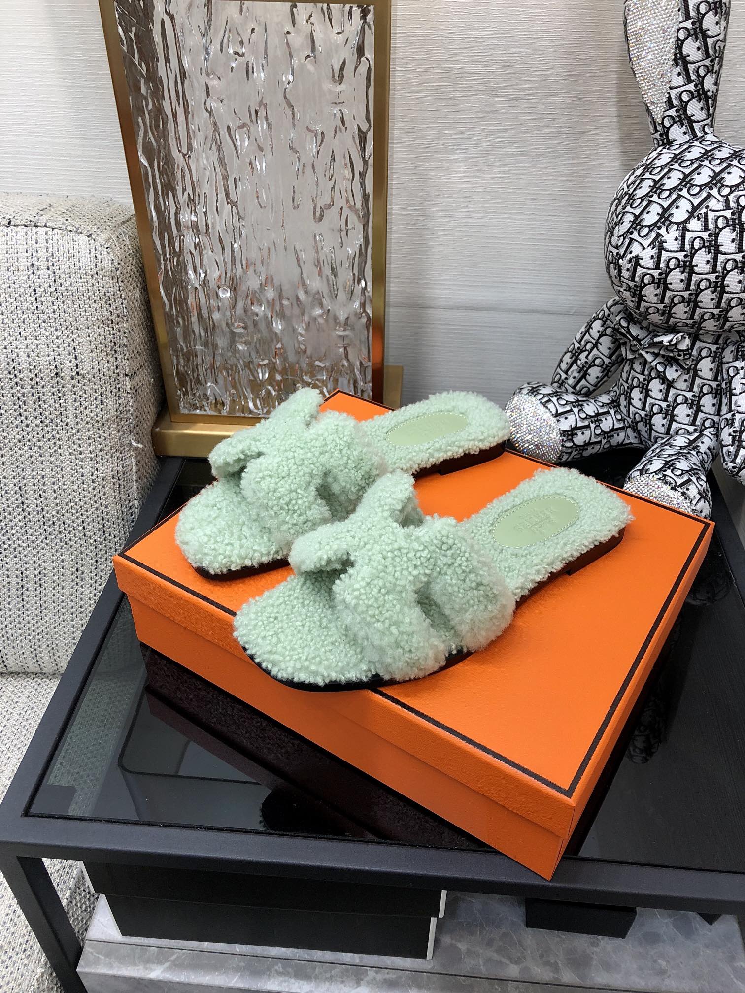 H**me5 Oran Sandal Bright Green For Women H212178Z 6A395